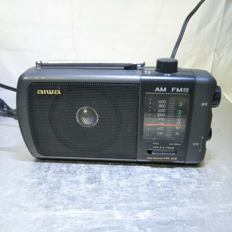 送料無料(２M1244)アイワ　AIWA　ラジカセ　FR-C3