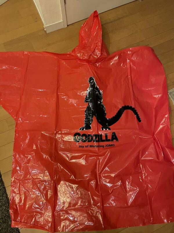 GODZILLA・ポンチョ・赤・非売品