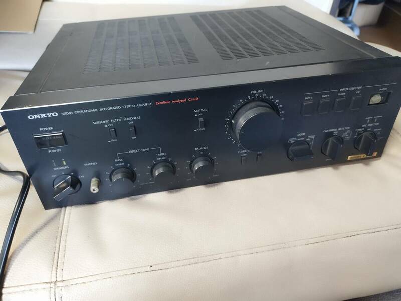  ONKYO オンキョー A-817RS アンプ 中古 現状品