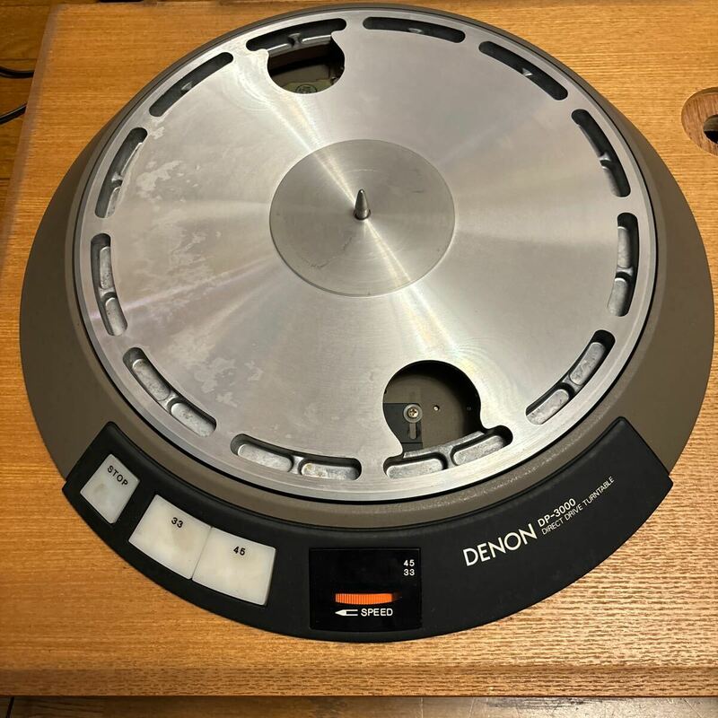 フォノモーター ／デノン ／DP3000／中古／動作チェック済／軽ジャンク／ダイレクトドライブ ／DENON ／名器