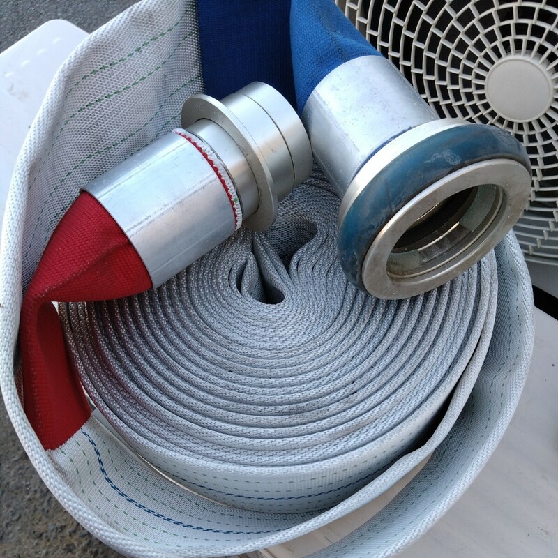 消防ホース　65×20m 　1本　YOKOIホース　0.9MPa 町野カップリング 65A 2010年65 散水ホース 消火栓 給水栓 農業用　町野金具　農業用