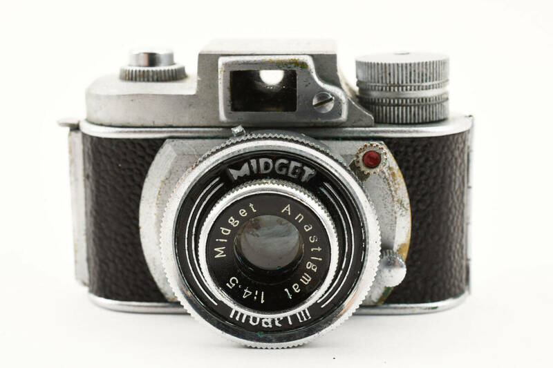 希少＊MIDGET model III ミゼット F4.5 豆カメラ ミニカメラ トイカメラ フィルムカメラ