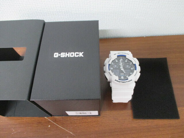 カシオ Gショック GA-100B -7AJF メンズ 腕時計 CASIO G-SHOCK 稼働品 激安1円スタート