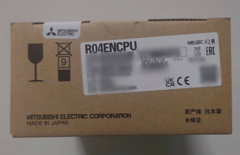 【新品未使用】三菱　R04ENCPU 2022年製　送料込　シーケンサー