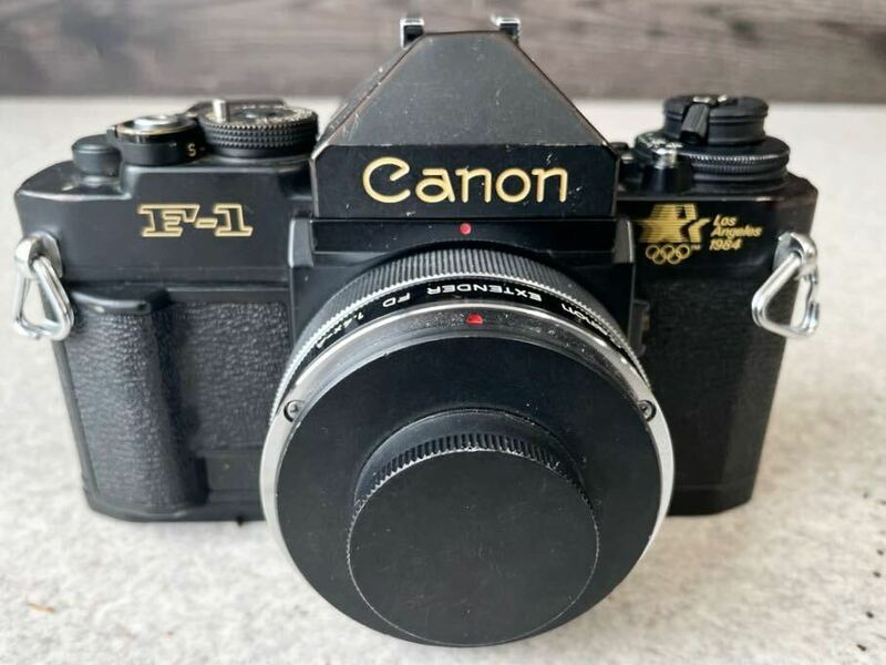 1円 Canon F-1 キャノン 1984 ロサンゼルス オリンピック記念 ロス五輪 モデル Los Angeles 希少品 記念品 EXTENDER セット 型番LA1340
