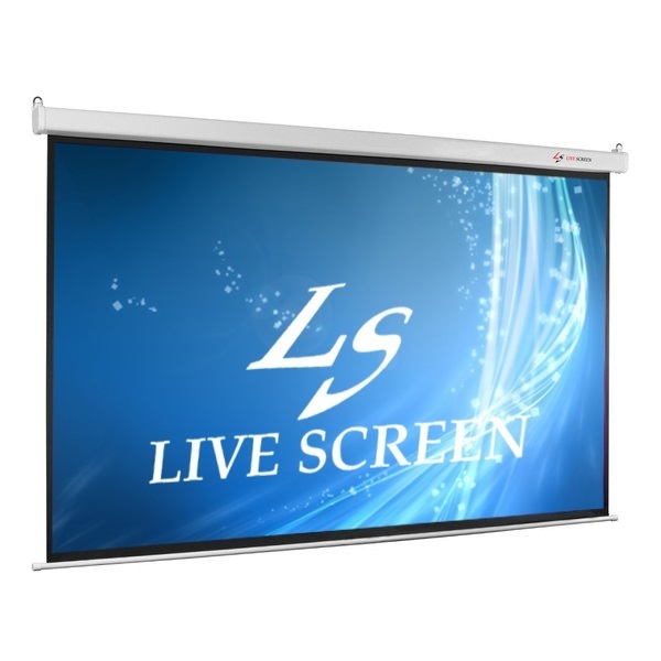 LIVE SCREEN 16：9 130インチ 電動格納 プロジェクタースクリーン ホームシアター　EPSON　ACER　BENQ