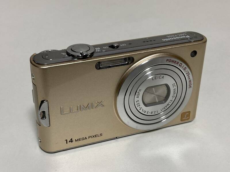 Panasonic LUMIX DMC-FX66 コンパクトデジタルカメラ パナソニック リュクスゴールド