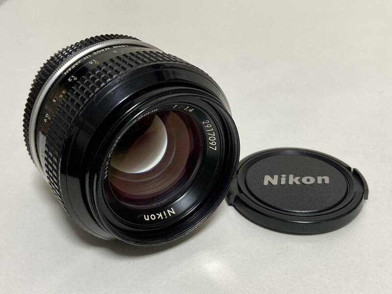 Nikon NIKKOR 50mm F1.4 ニコン 単焦点レンズ ①