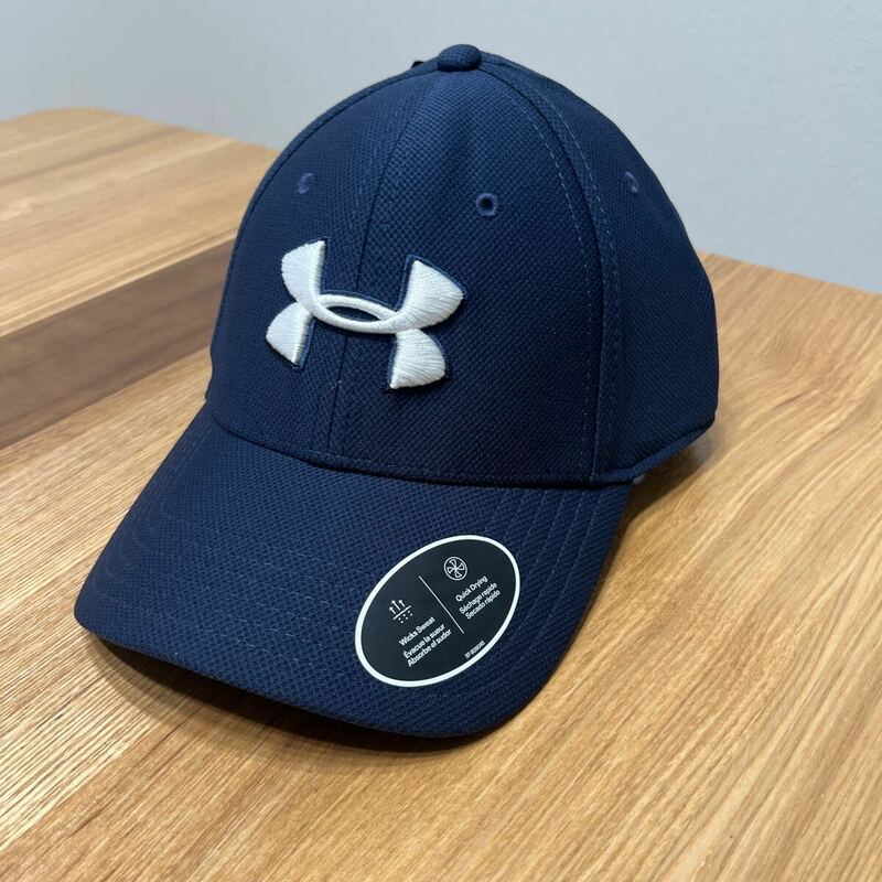 UNDER ARMOUR アンダーアーマー キャップ ネイビー L / XL サイズ 男女兼用 帽子 アウトドア 未使用品 アウトレット