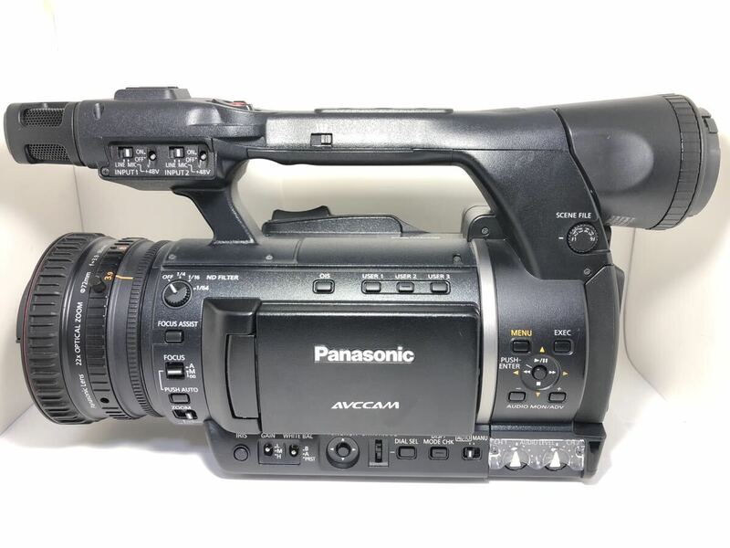 #31【良品】Panasonic パナソニック AG-AC160A 業務用ビデオカメラ