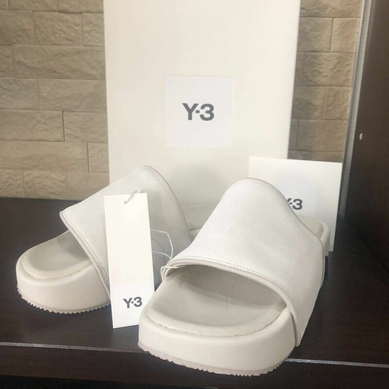 新品タグ付き　ワイスリー　Y-3 サンダル　保管袋あり　29.5cm メンズ　アディダスオリジナルス　ヨウジヤマモト　