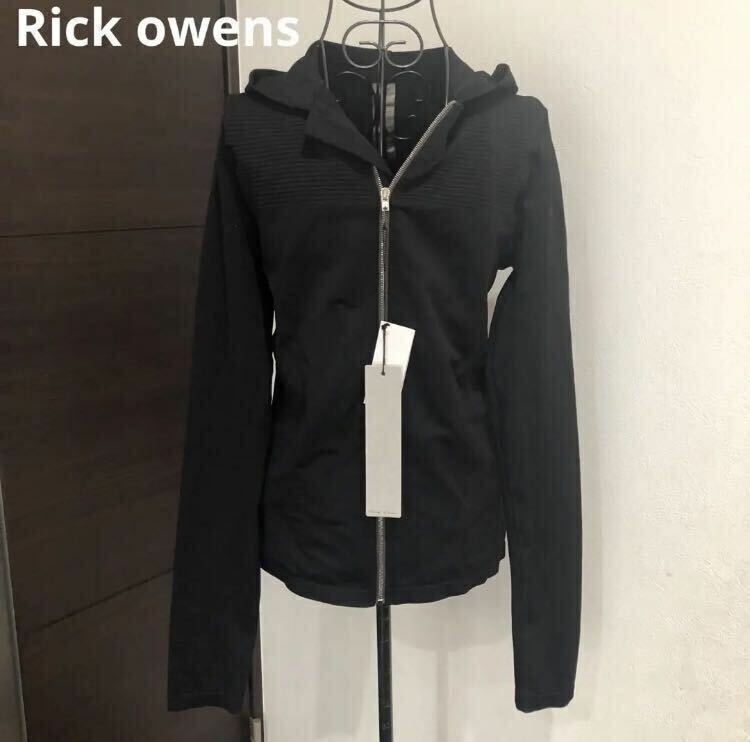 新品未使用タグ付き　リックオウエンス　Rick owens フルジップパーカー　フーディ カーディガン　メンズ