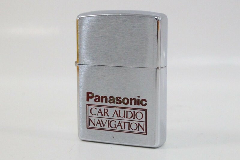 火花確認済 Zippo Panasonic CAR AUDIO NAVIGATION パナソニック ジッポー オイルライター 5-K014/1/060