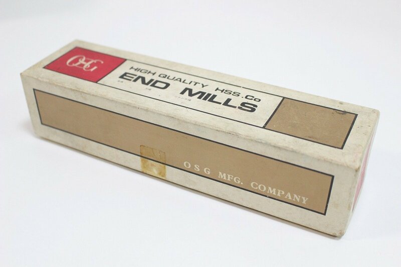 【未使用保管品】 OSG オーエスジー ENDMILL エンドミル EDL 2刃 38 5-F019/1/060