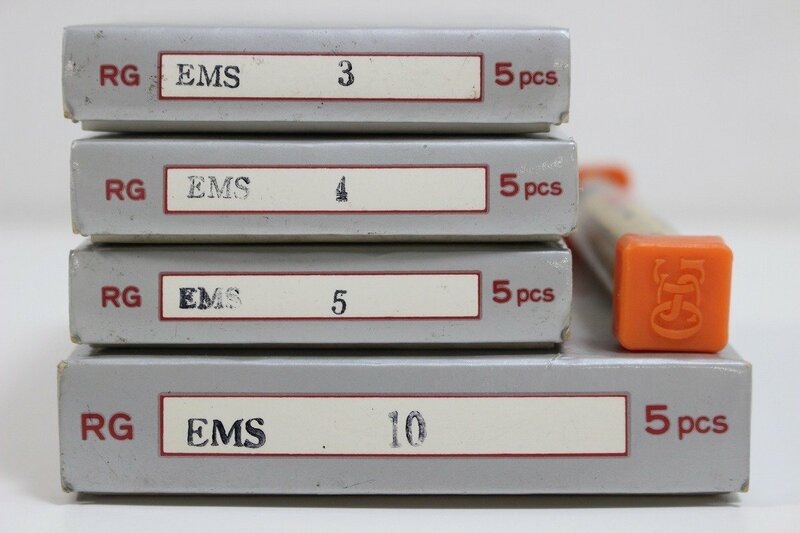 【未使用保管品】 OSG オーエスジー CARBIDE ENDMILL エンドミル RG-EMS まとめ 18本 3-10 5-F037/1/060