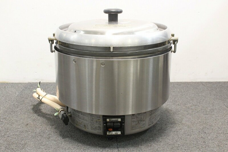 Rinnai リンナイ RR-30S2 業務用ガス炊飯器 都市ガス用 6L用 約3.3升 厨房機器 調理器具 現状品 5-E121/1/160