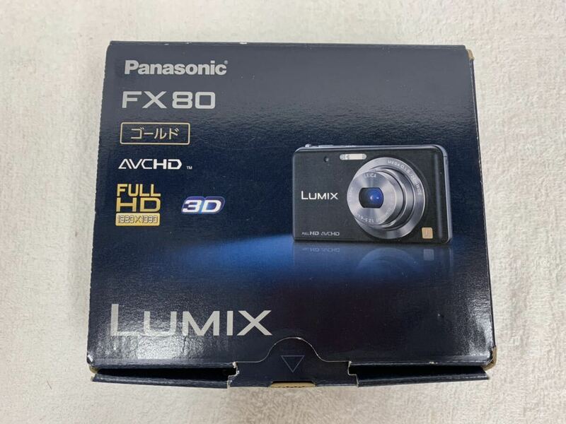 Panasonic パナソニック LUMIX DMC-FX80 コンパクトデジタルカメラ デジカメ　未使用品