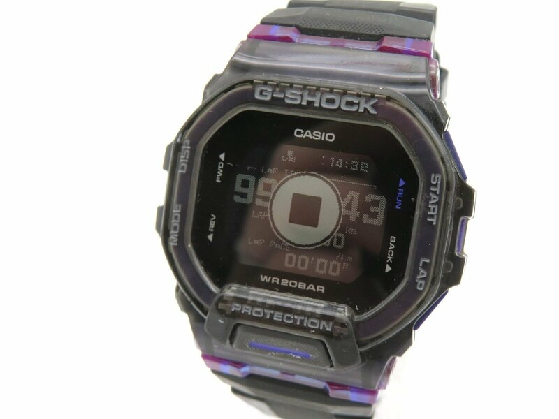 1円◆稼働◆ カシオ GBD-200 G-SＨＯCＫ デジタル クオーツ メンズ 腕時計 N13901