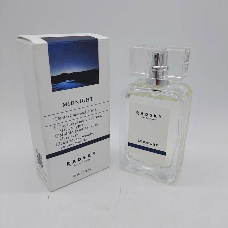 【ほぼ未使用】RADSKY ラッドスカイ ミッドナイト オードトワレ 50ml (6456)