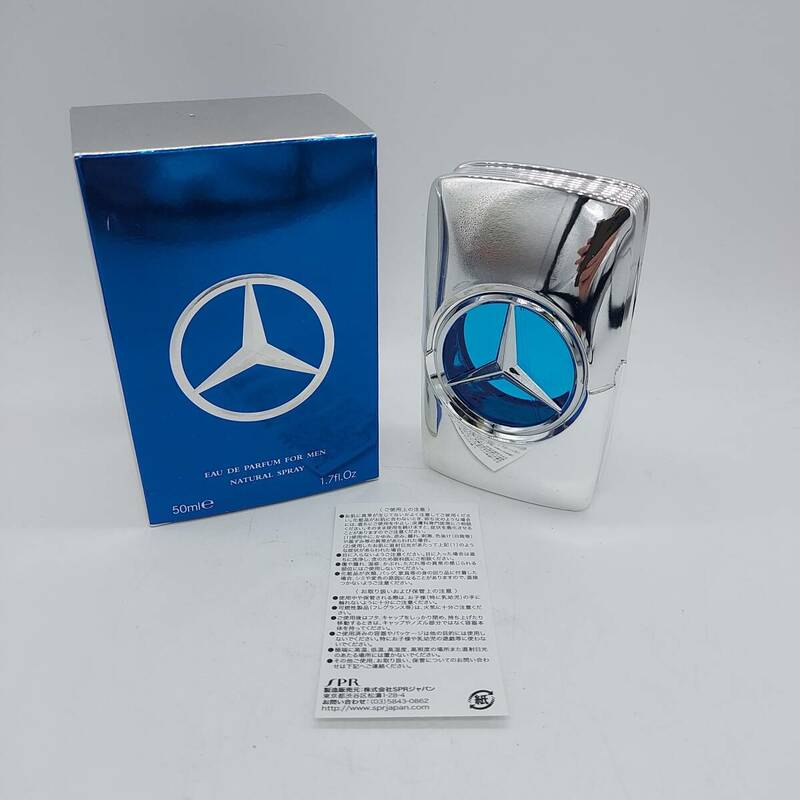 【ほぼ未使用】メルセデス ベンツ マン ブライト EDT・SP 50ml 香水 フレグランス MERCEDES BENZ MAN BRIGHT (6498)