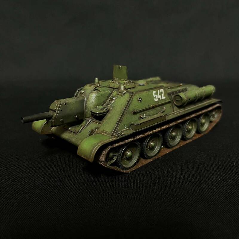 1/48 タミヤ ソビエト自走砲 SU-122 完成品