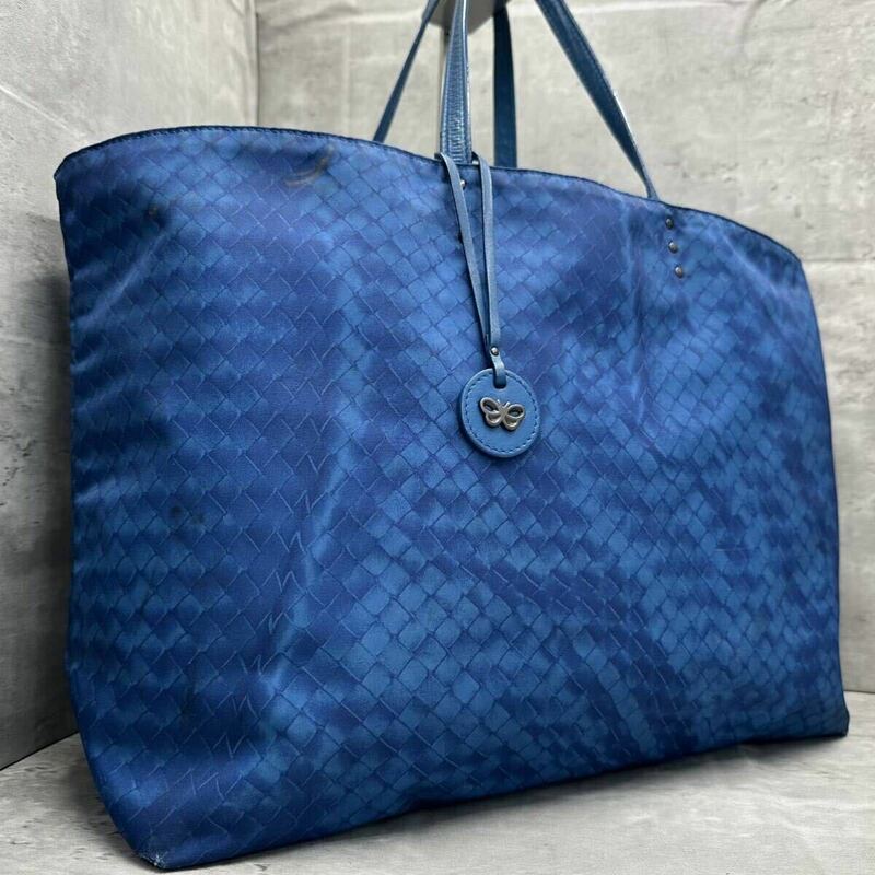 1円■希少カラー■ BOTTEGA VENETA ボッテガヴェネタ メンズ イントレッチオリュージョン トートバッグ ビジネスバッグ 肩掛け A4 大容量