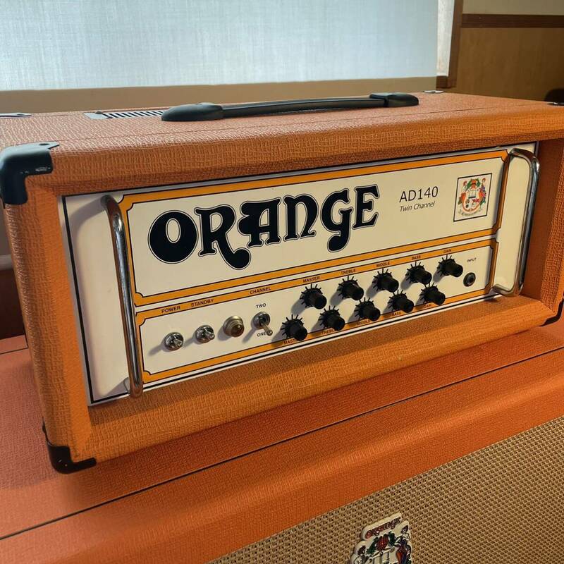 【希少】ORANGE AD140 Twin Channel 【英国製】オレンジ アンプ ヘッド ヘッドアンプ ギターアンプ Marshall マーシャル 真空管
