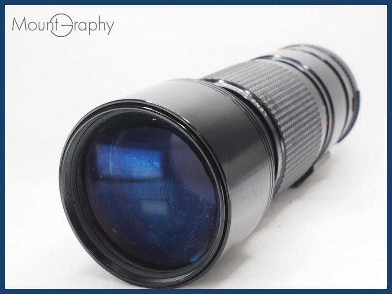 ★実用美品★ RICOH リコー XR RIKENON APO 300mm F4.5 ★完動品★同梱可 #i6866