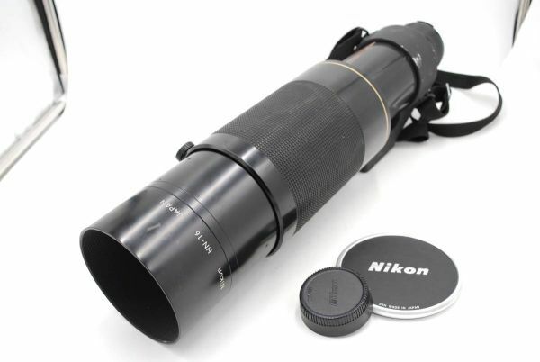 ★超希少品★ ニコン Nikon Ai-s Zoom-NIKKOR * ED 180-600mm F8 + HN-16 #5850