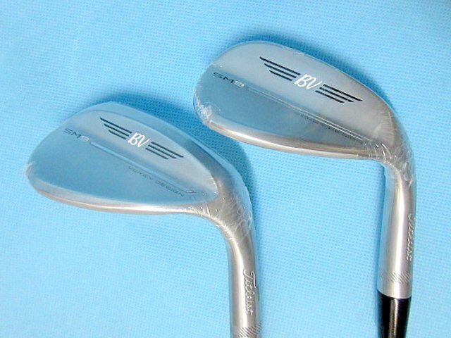 新品2本 タイトリスト ボーケイ SM9 ツアークロム ウェッジ 54-14F&58-10S DG WEDGE US