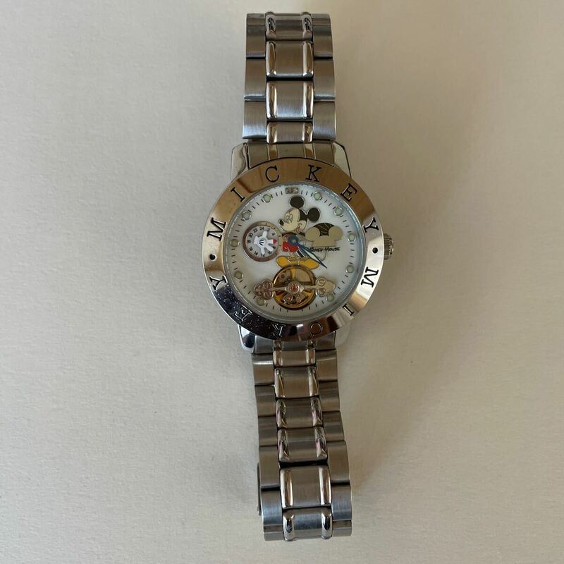 Disney ディズニー 80周年記念 2Pダイヤ 手巻き時計 2000本限定 アナログ 腕時計