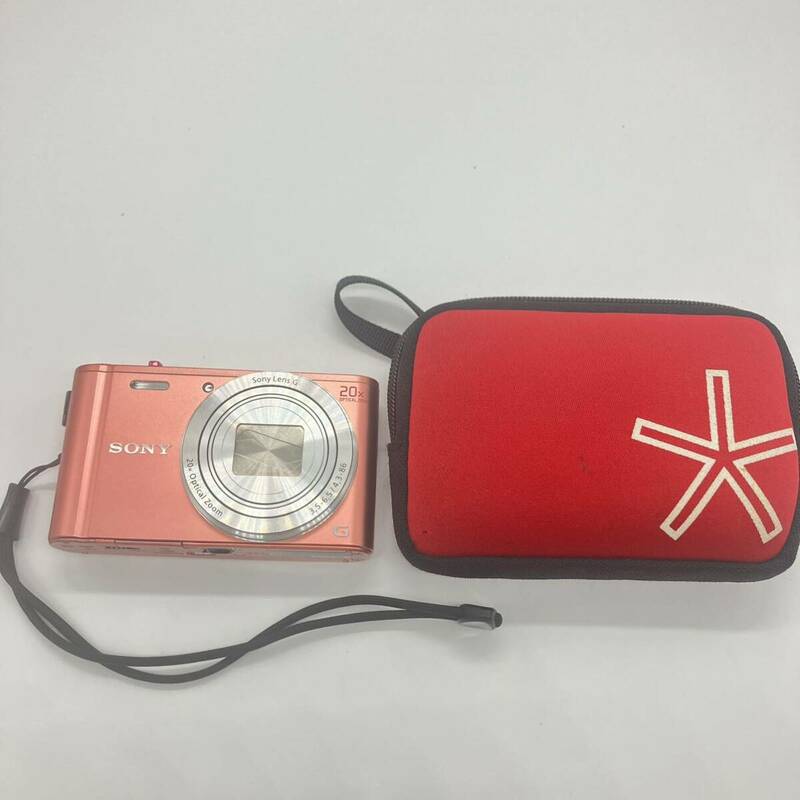 1円〜 5F SONY コンパクトデジタルカメラ Cyber-shot DSC-WX350 AVCHD Exmor 18.2メガピクセル ソニー ピンク 動作確認済み デジカメ 