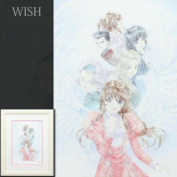 【真作】【WISH】松原秀典「聖なる白夜」リトグラフ 約6号 直筆サイン ◆サクラ大戦大人気作 　　〇『サクラ大戦』シリーズ #24052160