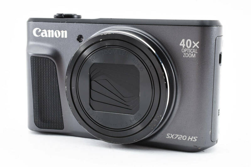 【動作良好品★】Canon キャノン PowerShot SX720 HS ブラック コンパクトデジタルカメラ #M10557