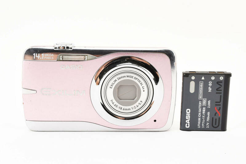 【シャッター&フラッシュOK】CASIO EXILIM EX-Z550 ピンク カシオ コンパクトデジタルカメラ #M10465