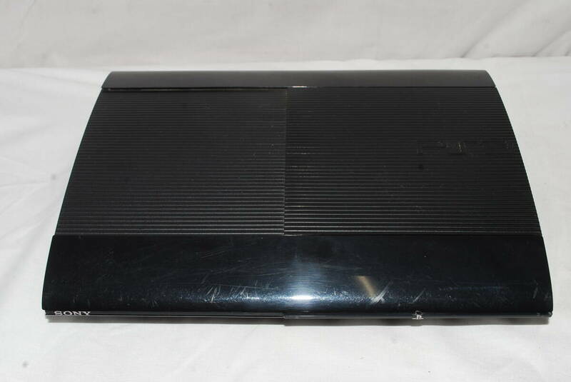 ジャンク品 SONY PlayStation3 本体 チャコール・ブラック 500GB CECH-4300C PS3