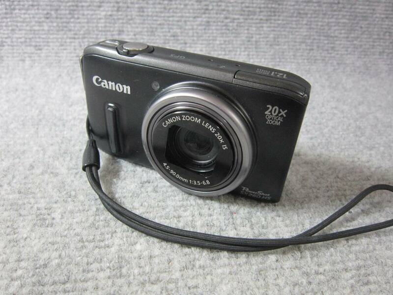 (5138) Canon キャノン デジカメ PowerShot SX260 HS PC1742 ZOOM LENS 20×IS 4.5-90.0mm 1:3.5-6.8 コンパクトデジタルカメラ