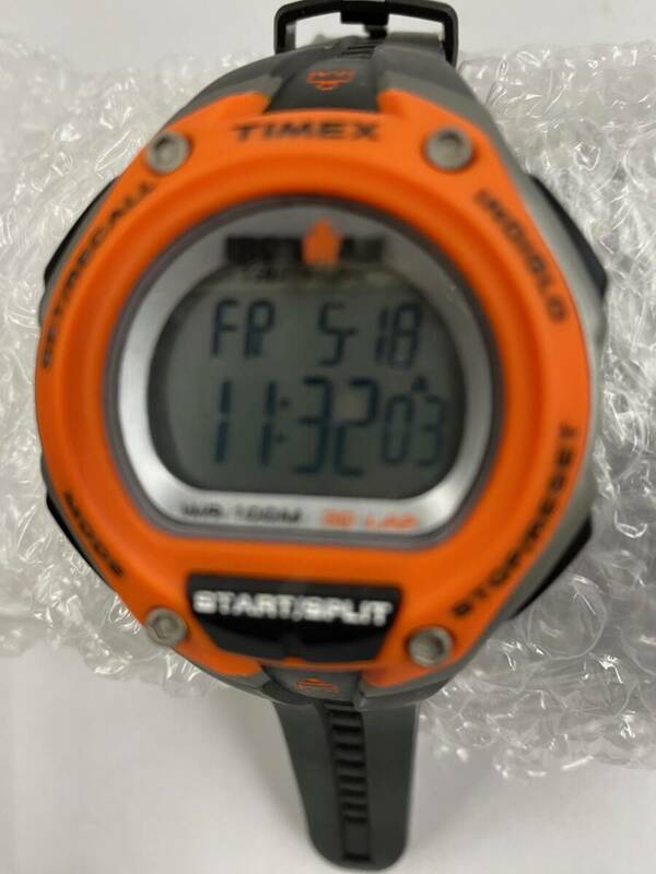 Timexタイメックス　腕時計　メンズ（オレンジ）動作品