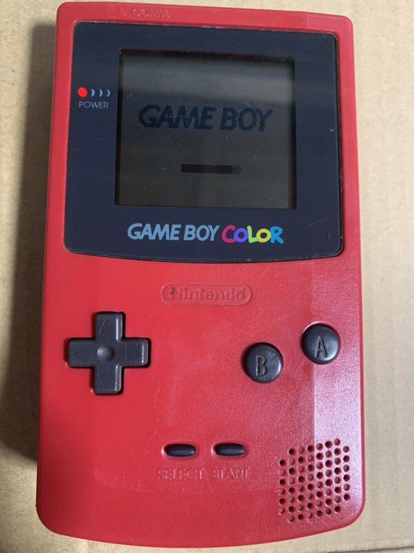 Nintendo 任天堂 ゲームボーイカラー 本体 ピンク CGB-001 当時物 現状品