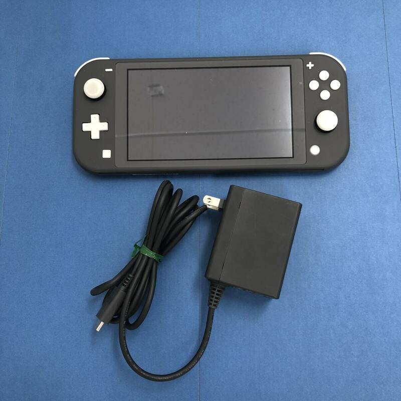 【1円～】Nintendo Switch Lite グレー　動作確認済み　【中古品】