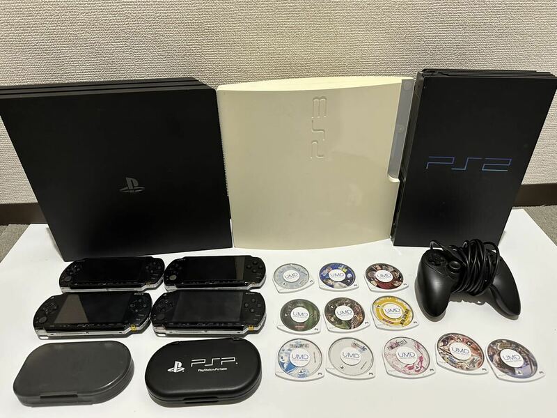 PSP PS4 PS3 PS2 本体 コントローラー ソフト まとめ売り / 動作未確認 現状渡し