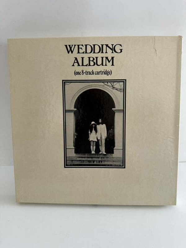 カセットテープ（未開封）WEDDING ALBUM (one 8-track cartridge) Apple 8XM-3361（管理No.14）