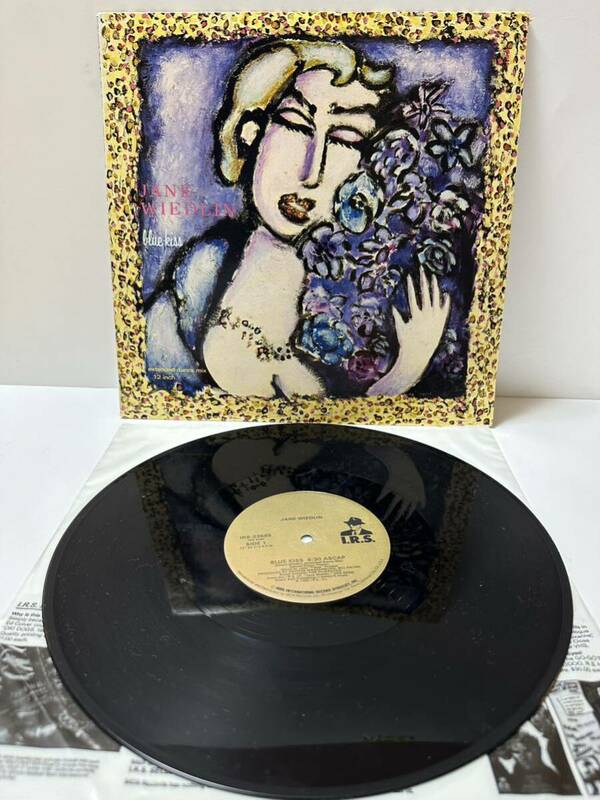 レコード LP JANE WIEDLIN / blue kiss IRS-23585 / '85 US盤 ジェーン・ウィードリン（管理No.15）