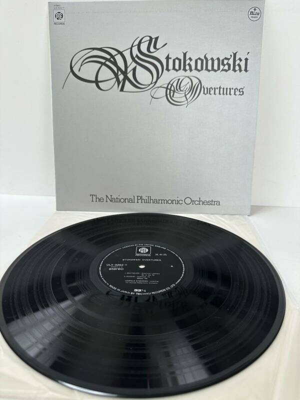 レコード LP 見本盤 STOKOWSKI OVERTURES / The National Philharmonic Orchestra ULX-3262-Y（管理No.15）