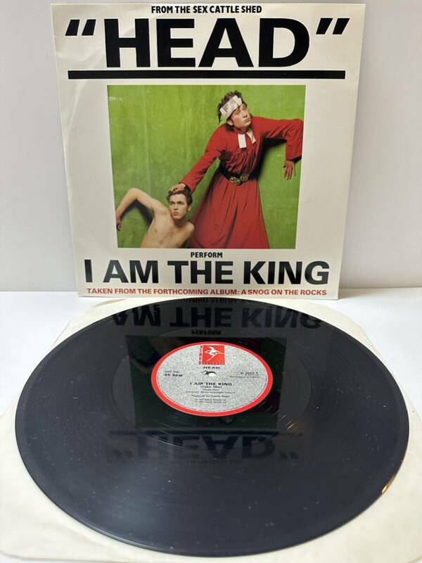 レコード LP I AM THE KING / HEAD D 1053（管理No.18）