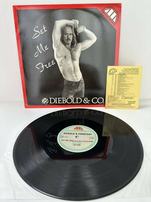レコード LP DIEBOLD & CO / SET ME FREE MT 160（管理No.18）