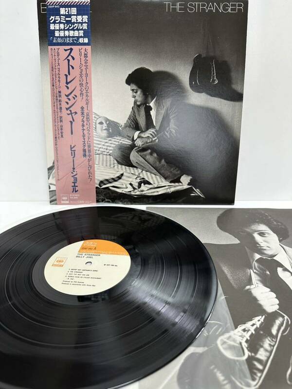 レコード LP BILLY JOEL ビリー・ジョエル / THE STRANGER ストレンジャー 帯付き 25AP-843（管理No.20）