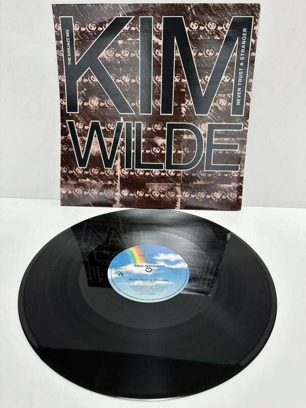 レコード LP Kim Wilde / Never Trust A Stranger (The Sanjazz Mix) / Wotcha Gonna Do / シンセ・ポップ・ディスコ！（管理No.20）