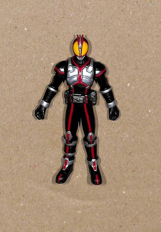 仮面ライダー５５５ （ファイズ）　ミニソフビ　製品名など詳細不明