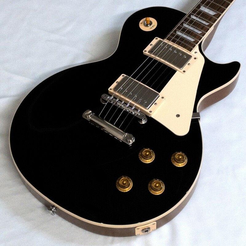 Gibson Les Paul Standard 50s Plain Top Ebony 【特価】ギブソン